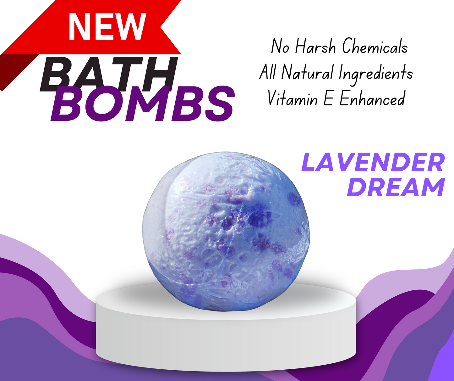 Lavender Dream Bath Bomb