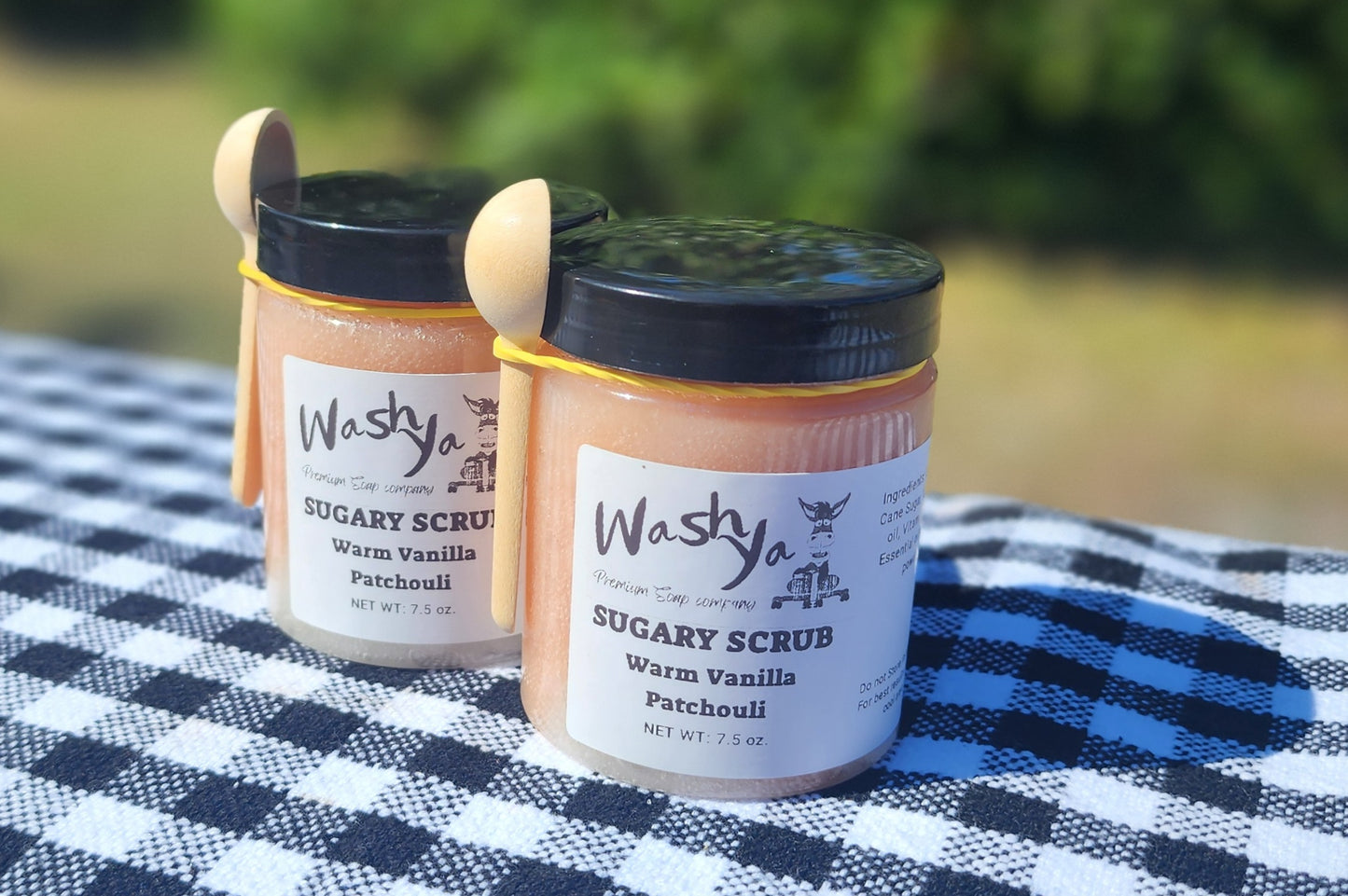 Warm Vanilla Patchouli Sugary Scrub (7.5 oz.)