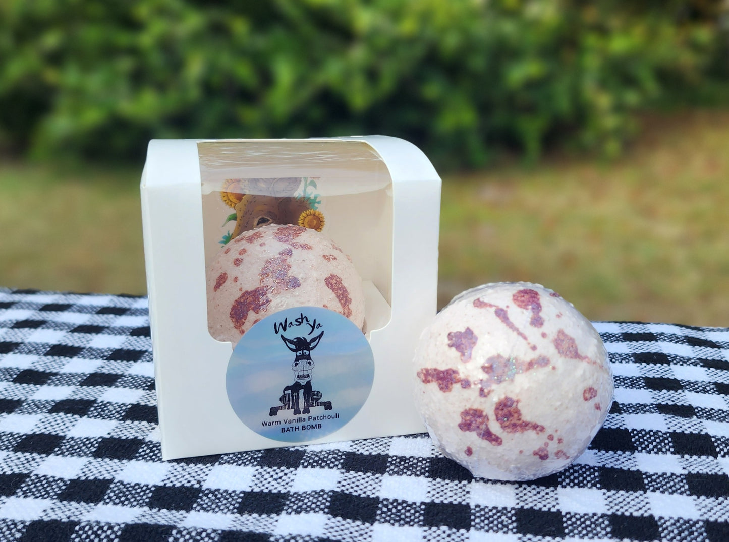 Warm Vanilla Patchouli Bath Bomb